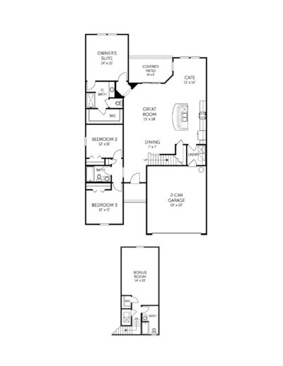 999 F Plan Settlers Preserve Cambridge II SQFT 2188 Page 1