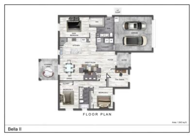 999 Fplan Eagle 60 Bella II Colored 1920w SQFT 1843