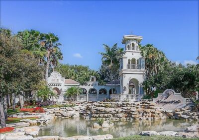 A Vizcaya Falls Community Entrance