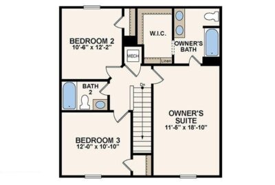 999 F Plan 2nd Flagmarsh SQFT 1405