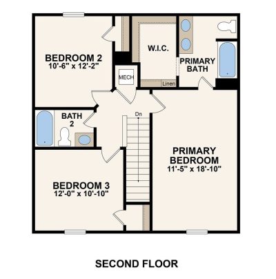 999 F Plan 2nd Hope Farms Place SQFT 1000