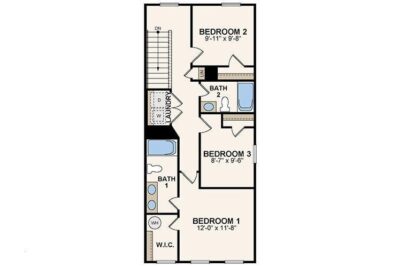 999 F Plan 3rd Palmetto Place SQFT 1512