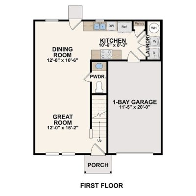 999 F Plan 1st Cartwright Farm SQFT 1405