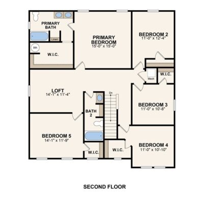 999 F Plan West Lakes 2702 2nd floor 01