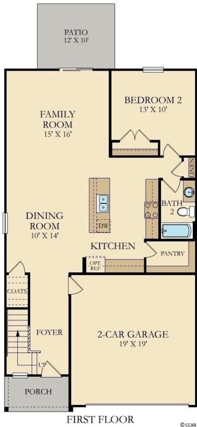 999 F Plan 1st FV Longview SQFT 2535