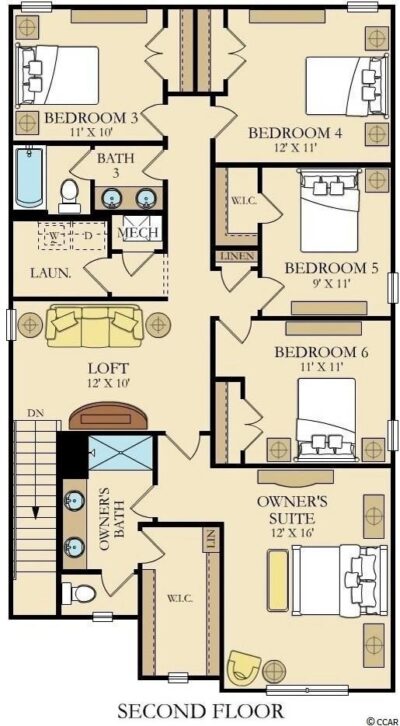 999 F Plan 2nd FV Longview SQFT 2535