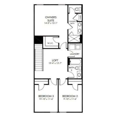 999 F Plan 2 Taylor Landing SQFT 1601