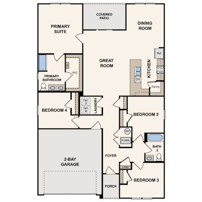 999 F Plan 1 Foxwood Crossing SQFT 1200