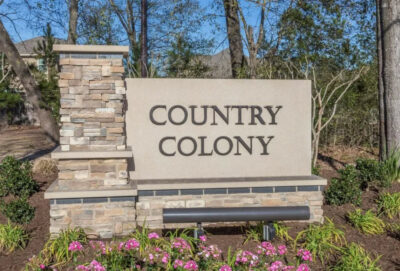 AA 000 Country Colony Entrance Monument