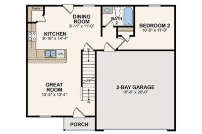 999 F Plan 1st Teal Crossing SQFT 1811