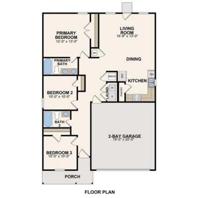 999 F Plan Teal Crossing SQFT 1200