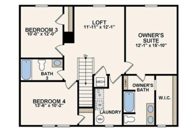 999 F Plan 2nd Teal Crossing SQFT 1811